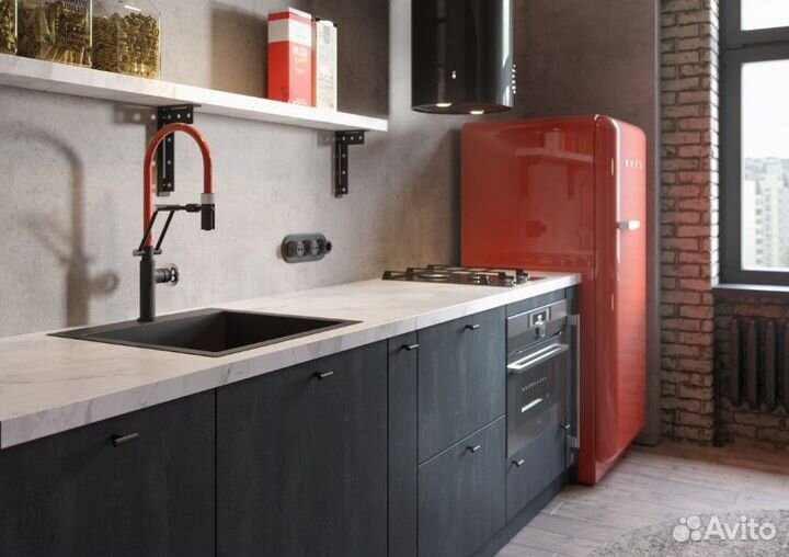 Встроенный кухонный гарнитур под заказ