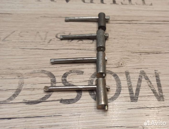 Специальный ключ для секретки хром колпака СССР