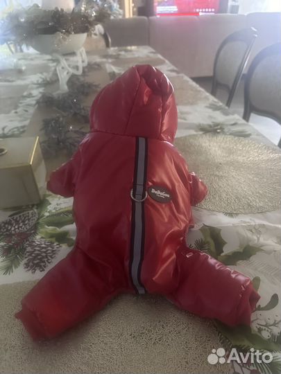 Зимний комбинезон для маленькой собаки