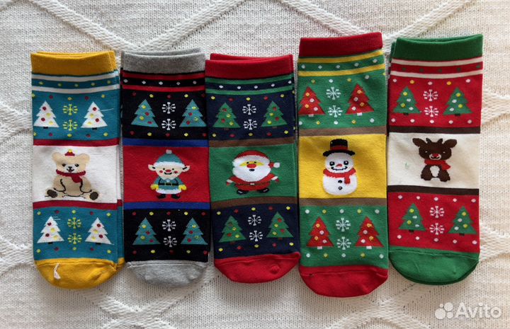 Носки новогодние