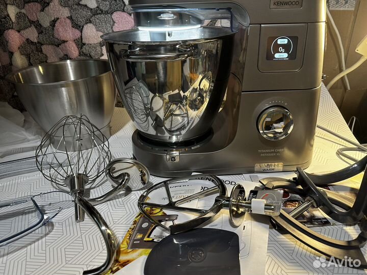 Кухонный комбайн Kenwood titanium KWL90.164SI