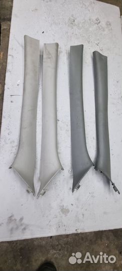 Обшивки передних стоек Renault Logan 1