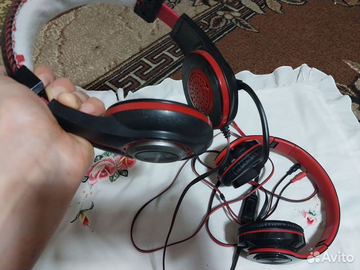 Игровые наушники с микрофоном