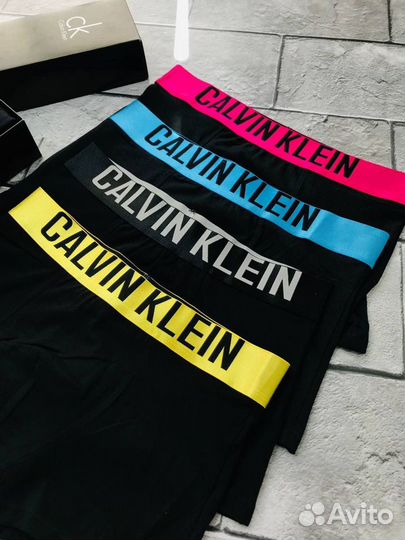 Трусы мужские боксеры calvin klein хлопок арт.242