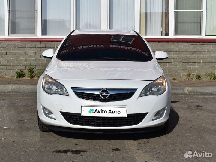 Opel Astra 1.6 AT, 2012, 204 000 км