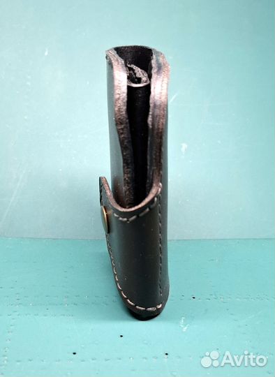 Кошелек с монетницей мужской ручная работа