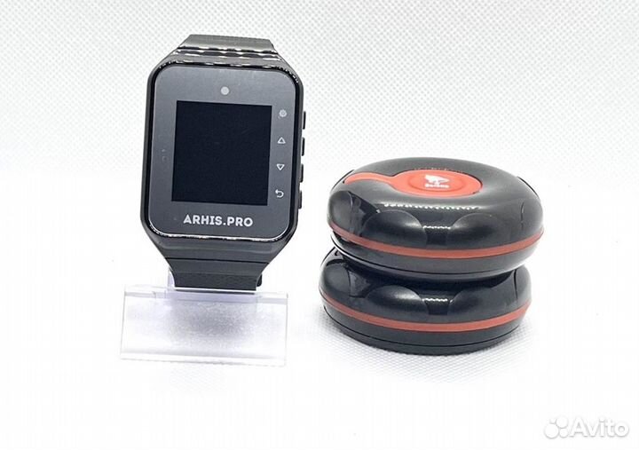 Кнопка вызова официанта персонала Классик и часы