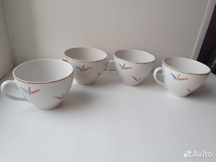 Посуда фарфор Пролетарий 1950-60 и др