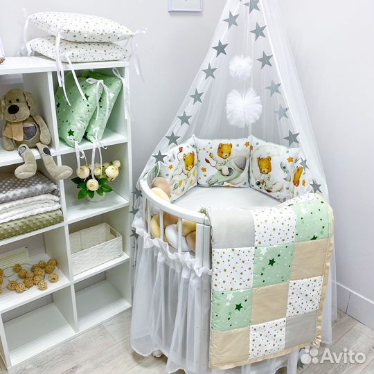 Бортики в кроватку (комплекты под заказ )