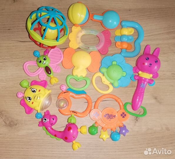 Игрушки погремушки грызунки