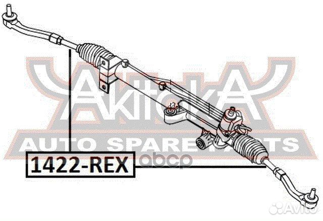 Тяга рулевая перед прав/лев 1422REX asva