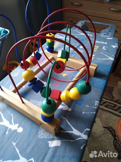 Лаберинт ikea/Коляска/коврик пазл/качели