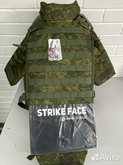 Ратник с баллистической защитой (грудь, спина, бок