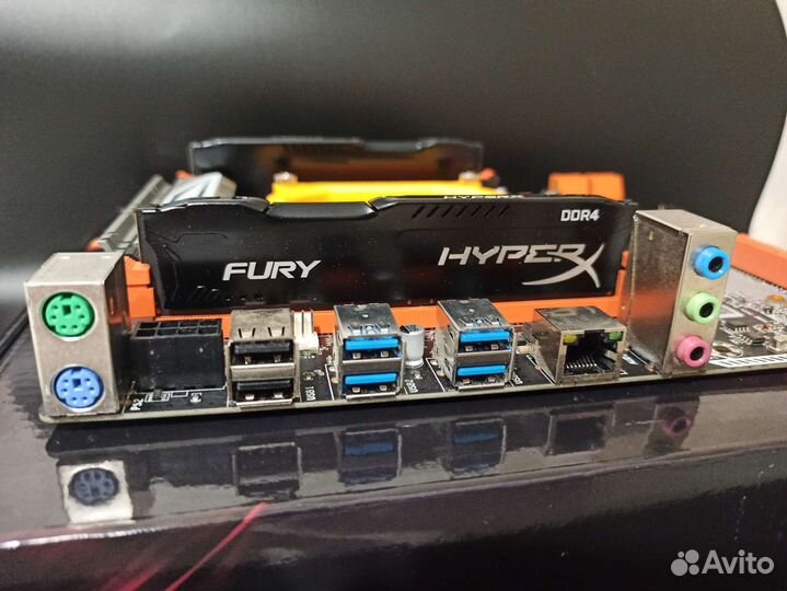 Комплект материнская плата процессор озу