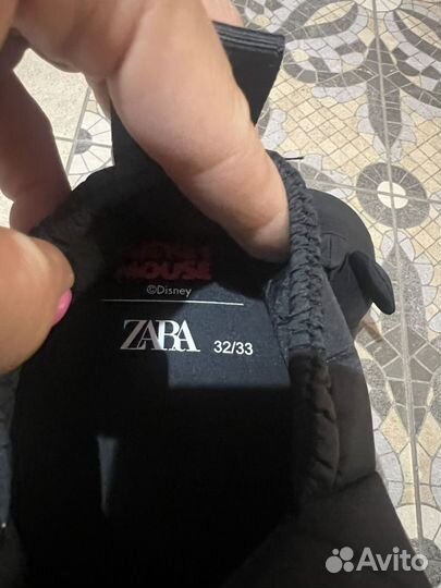 Тапочки домашние детские 32-32 размер Zara