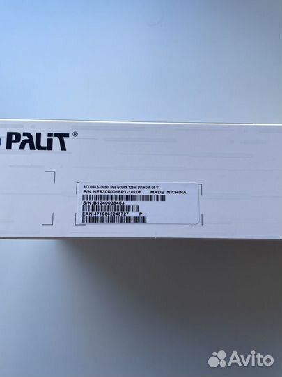 Видеокарта Palit rtx 3050 stormX