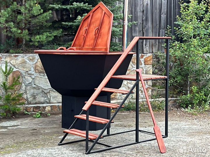 Банный чан на дровах в наличии и под заказ