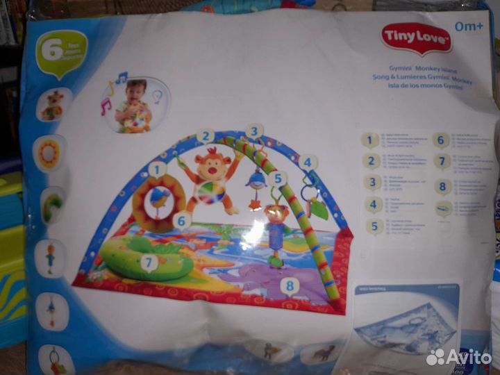 Развивающий коврик tiny love