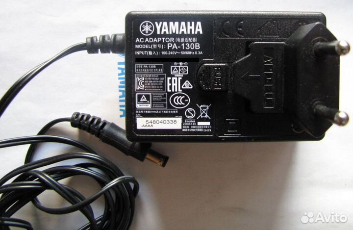 Блок питания Yamaha PA-130B. Аналог и Оригинал