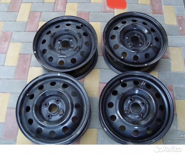 Р15 rio-3 оригинальные диски под колпак до 2016г