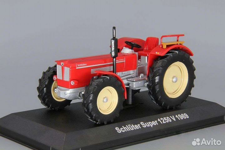 Трактор Schlüter Super 1250 V №87 (Hachette 1:43)