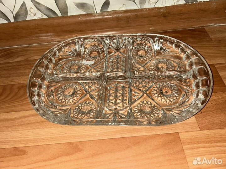 Хрустальная ваза