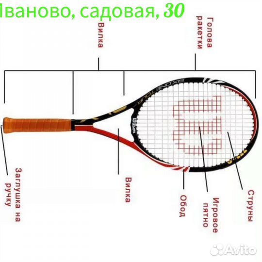 Ракетка для большого тенниса