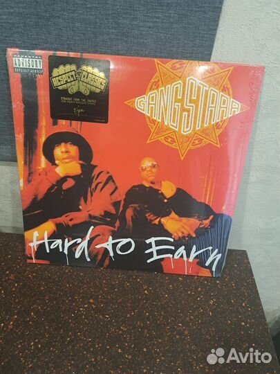 Виниловая пластинка gang starr hard TO earn