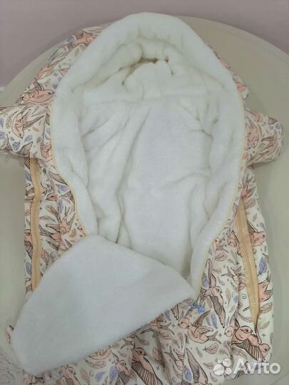 Зимний конверт в коляску