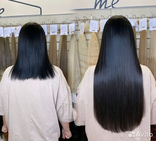 Наращивание волос в салоне гарантия