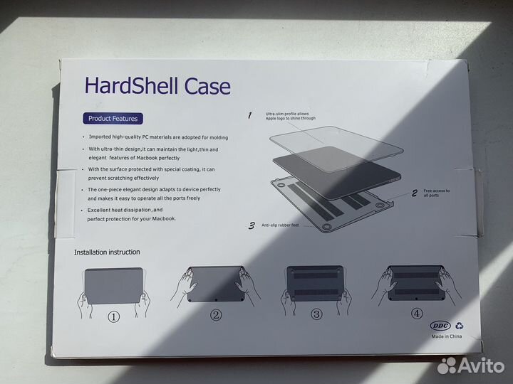 Чехол-накладка на Macbook Air 13.6