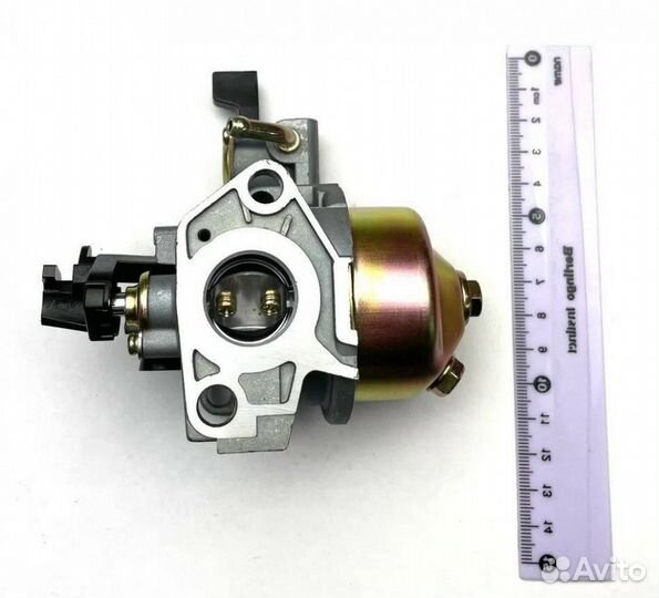 Карбюратор с подкачкой 173F в сборе с бензокраном