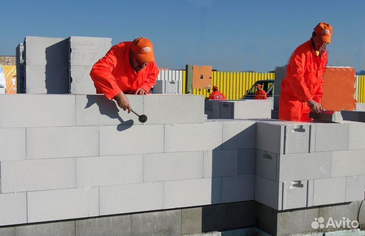 Газобетонные блоки, газоблоки, пеноблоки