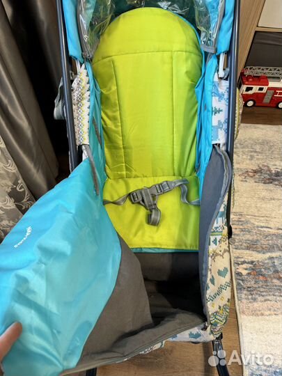 Детские зимние санки коляска