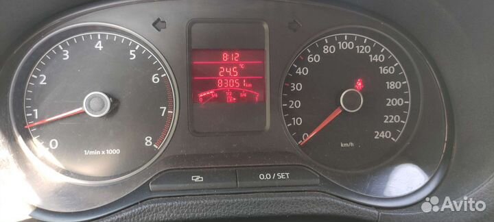 Volkswagen Polo 1.6 МТ, 2011, 83 000 км