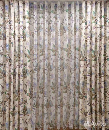 Рогожка и тюль-сетка с выставки 