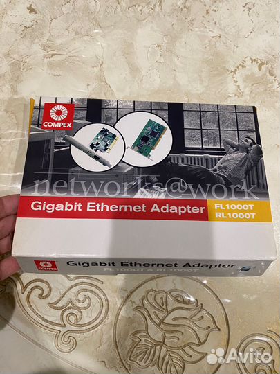 Сетевой адаптер gigabit ethernet новый