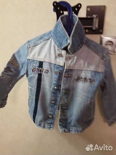 Джинсовка детская