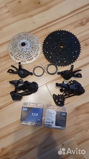 Трансмиссия Shimano Deore 10S кассета Sunrace 51