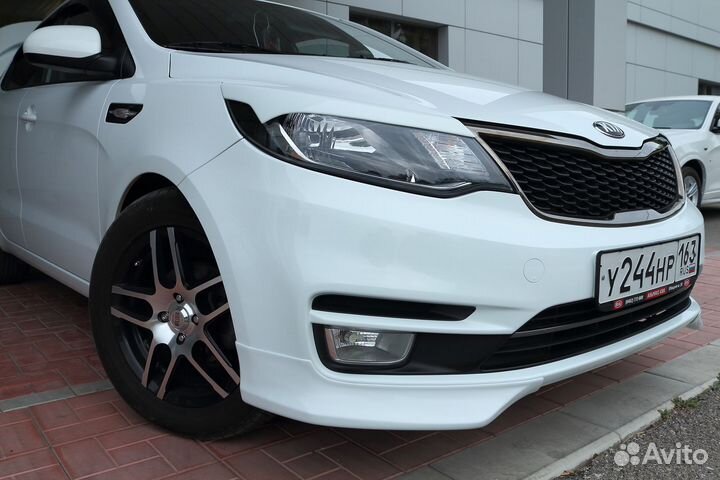 Бампер передний на Kia Rio 2011-22гг