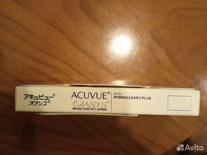 Линзы контактные acuvue oasys двухнедельные 5.50