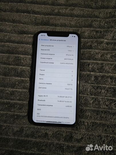 iPhone Xr, 128 ГБ