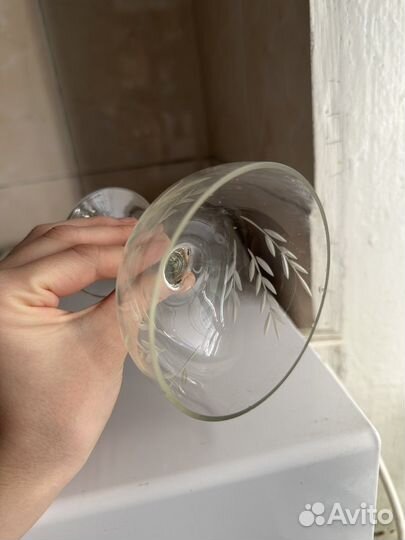 Ваза для фруктов на ножке СССР