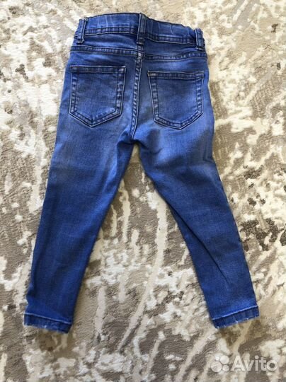 Джинсы для девочки 98