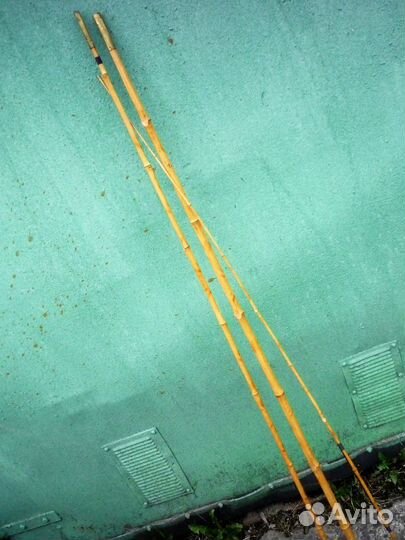Старая бамбуковая удочка СССР херабуна