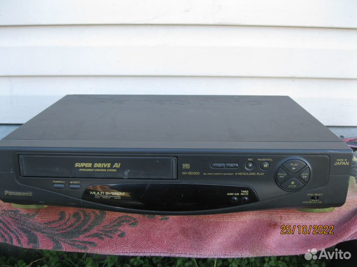 Видео магнитофон panasonic NY-SD300AM