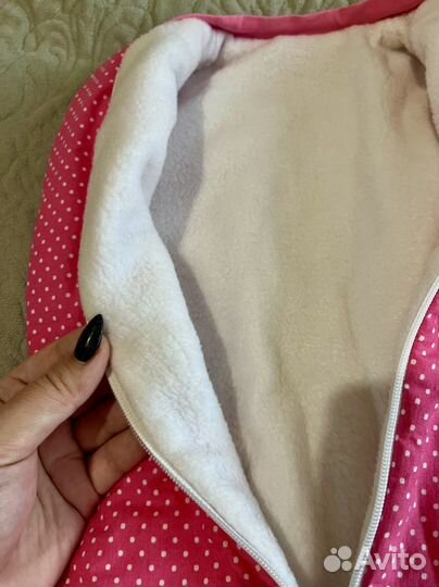 Конверт-одеяло на выписку для девочки