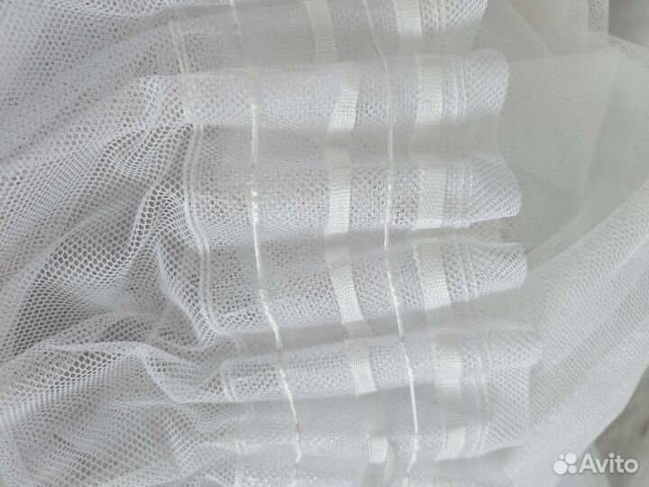 Тюль сетка вышивка