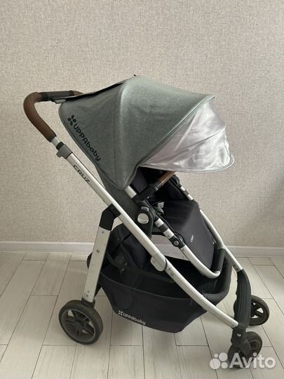 Коляска uppababy cruz 2в1 прогулка и люлька