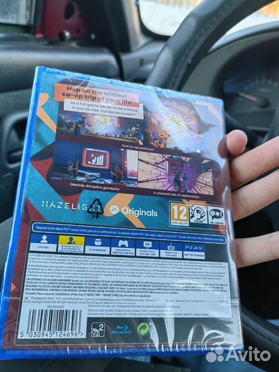 Игра it takes two ps4 диск